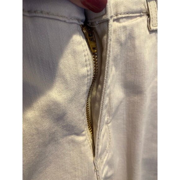 Bandolino Jeans Caroline Size 12 Cream Lightweight Pants 98% Cotton 2% Spandex - Picture 6 of 12